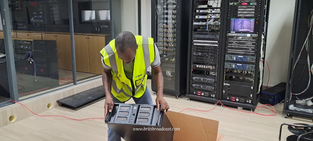Rack Assembly - Britt Broadcast Ltd