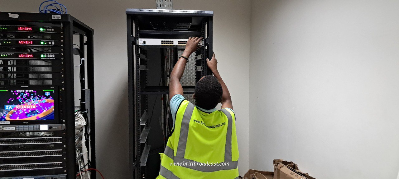 Rack Assembly - Britt Broadcast Ltd